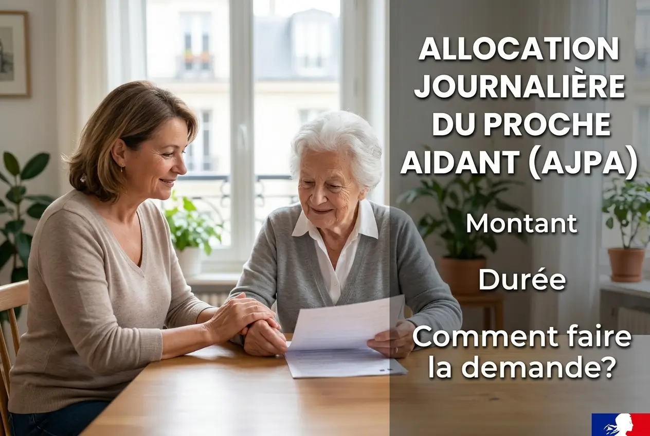 Allocation journalière du proche aidant (AJPA) : montant, durée et demande