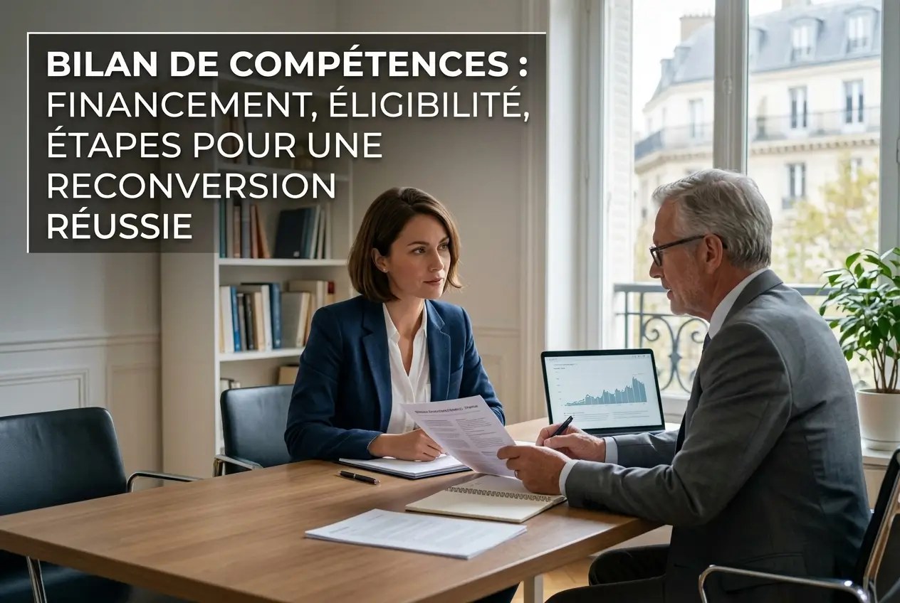 Bilan de compétences : financement, éligibilité et étapes pour préparer une reconversion