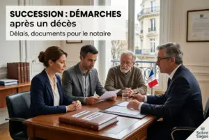 Succession : démarches après un décès, délais à respecter et documents à fournir au notaire
