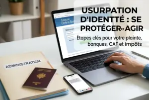 Usurpation d’identité : étapes pour déposer plainte, se protéger et faire rectifier vos dossiers (banque, CAF, impôts)